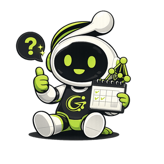 Mascota SynapTech con la agenda
